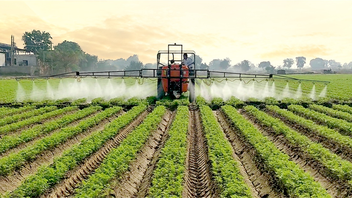 Tractor Mounted Boom Sprayer