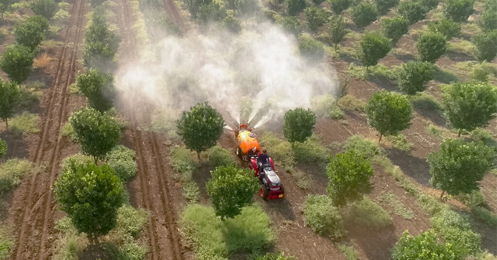 tractor mounted sprayer